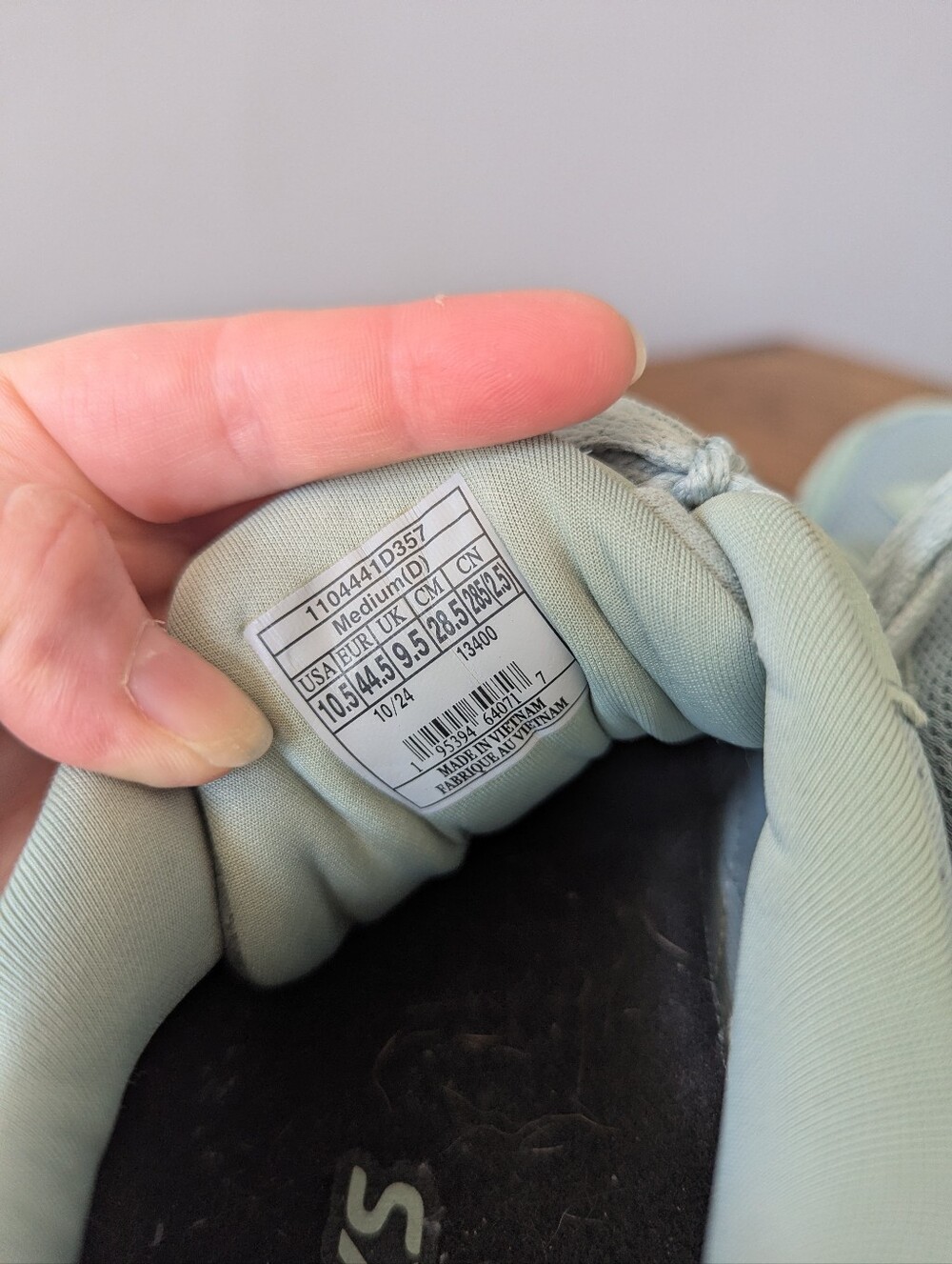 Ghost Max SE - 10.5 Brooks Men's Walking Shoe - Seafoam Green - 1104441D357 - Picture 12 of 17